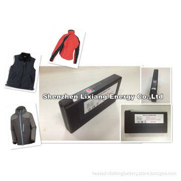Portable 12v Heated Jacket Battery 4400mah For Motorcycle Jacket